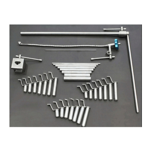 Sistema de Retractores Tubulares Quirúrgicos, 32 Piezas, Acero Inoxidable, Plateado, Juego de Instrumentos Manuales para Cirugía Mínimamente Invasiva - Product Image 4