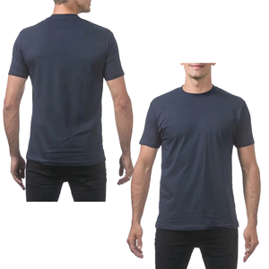 เสื้อคลาสสิกสำหรับใส่ทุกวันสำหรับผู้ชาย ฤดูร้อน ผ้าฝ้ายเนื้อนุ่ม ระบายอากาศได้ดี คอกลม แขนสั้น ทรงหลวม เรียบง่าย ดูสะอาดตา สวมใส่สบาย - Product Image 6