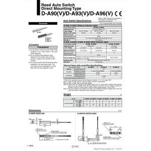Interruptor automático SMC Pneumatics - Product Image 1