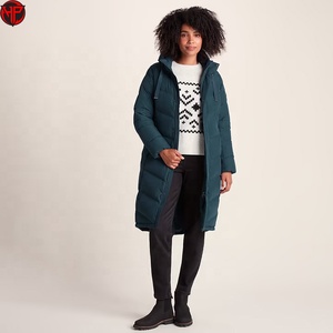 Veste longue matelassée pour femme, doudoune d'hiver à capuche, imperméable, coupe-vent, respirante, à manches longues, vêtement d'extérieur - Product Image 4