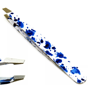 Professional <b>Precision</b> Eyebrow Tweezers Ultra Fine Tip Hair Removal <b>Tool</b> For Detail Work Stainless Steel Eyebrow Tweezers - Product Image 4