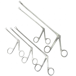 คีมจับแบบใหม่ Alligator Forceps ปลายหยักเล็กน้อย ขนาด 3.5"–10" ทำจากสแตนเลสสตีล สำหรับศัลยกรรมหู คอ จมูก - Product Image 5
