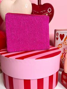 กระเป๋าใส่เหรียญลูกปัดทำมือ กระเป๋าใบเล็ก รับสั่งทำพิเศษ กระเป๋าใส่เหรียญปักลูกปัด - Product Image 6