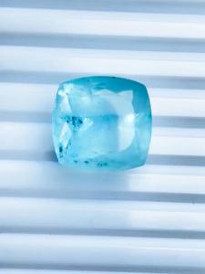 Aigue-marine naturelle taille coussin 29,35 carats, couleur bleu ciel premium, clarté excellente, qualité supérieure, certifiée IGI, pour collectionneur, magnifique - Product Image 4