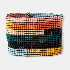 Artistic Embroidered <b>Bracelet</b> Made With Premium Seed Beads Bohemian Inspired Seed <b>Beaded</b> <b>Bracelet</b> For Stylish Women - Product Image 3