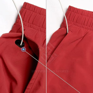 Design Your Own Logo Double <b>Layer</b> Men Fleece Shorts Solid Casual <b>Mid</b> Quick Dry Breathable Eco-Friendly Best Selling - Product Image 5