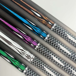 Tacos de Billar Space X de Alta Calidad al por Mayor, Taco de Billar de Fibra de Carbono de 12.5mm sin Envoltura para Snooker y Billar - Product Image 6