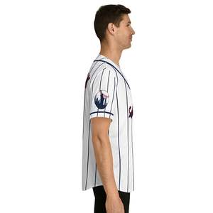 Camiseta de Béisbol Personalizada para Equipo, Transpirable, de Poliéster, con Sublimación, Uniforme Deportivo para Entrenamiento y Partidos - Product Image 5