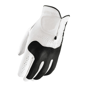 Gants de golf pour femmes OEM ODM personnalisés, en cuir d'agneau véritable blanc, antidérapants, respirants, sportifs - Product Image 5
