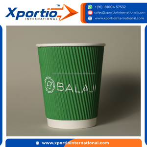 Vasos de Papel de Doble Pared de Grado Alimenticio, 7oz/210ml de Capacidad, Ecológicos, para Bebidas Calientes, Certificación ISO, Suministro al por Mayor para Restaurantes y Hoteles - Product Image 4