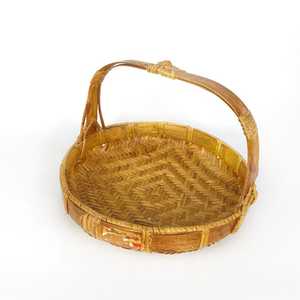 Marvelous Bamboo Rattan Serving <b>Tray</b>,Decorative Handmade <b>Table</b> Ware <b>Tray</b> for Storage <b>Table</b>,Farmhouse Home Decor - Product Image 2