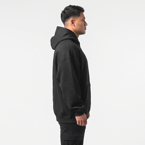 Sudadera con Capucha de Primera Calidad para Hombre, Sudadera Holgada de Gran Tamaño, Sudadera con Capucha de Forro Polar 100% Poliéster de Longitud Regular para Hombre - Product Image 3