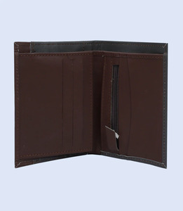 Genuine Leather Fold Closure Men's Short <b>RFID</b> <b>Blocking</b> Durable Lightweight High Quality Custom Logo Card Holder <b>Wallet</b> - Product Image 2