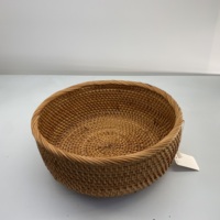 Beste prijs Boheemse stijl Eco-vriendelijke natuurlijke rotan multifunctionele schaal voor fruit, voedsel, keukengerei, op maat gemaakte maat
