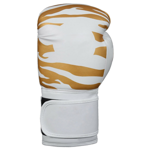 Gants de boxe professionnels en cuir imperméables avec fermeture auto-agrippante, légers, sangle de poignet réglable, MMA/Kickboxing - Product Image 3