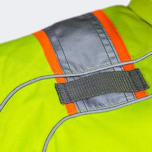 Veste de travail de chantier réfléchissante respirante haute visibilité sur mesure, confortable, imperméable, pour la sécurité routière en extérieur - Product Image 4