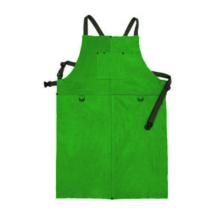 High Quality Customized Logo Men Cowhide Split <b>Leather</b> Welding <b>Apron</b> Heavy Duty Construction Thick Warm Industrial Low Price - Product Image 2
