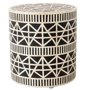 Taburete de consola con incrustaciones de hueso de diseño moderno hecho a mano de la mejor calidad, decoración elegante de madera para el hogar para hoteles y hospitales - Product Image 4