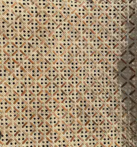 Vietnam Manufacturer Natural Cane Rattan Rhombic Pattern Material For Chair <b>Backrest</b> Cabinet Door Furniture Use - Product Image 2