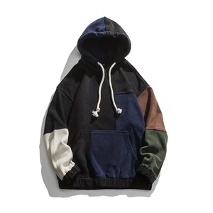 Sudadera con Capucha Extra Grande para Hombre, 100% Algodón, Felpa Francesa, Estilo Casual Otoñal, Corte Regular, Diseño con Bolsillos, Color Sólido, Ecológica - Product Image 6