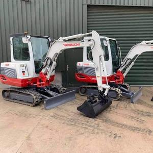 Mini-excavatrice sur chenilles d'occasion Takeuchi Tb175/TB150/TB160/TB230/TB216/TB260, moteur Perkins, moteur Denison - Product Image 2