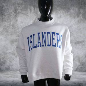 Sudadera de Cuello Redondo para Hombre, Estilo Isleños, 100% Algodón, Tejido de Punto, Corte Regular, Informal para Otoño, con Estampado de Letras en la Parte Delantera - Product Image 2