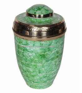 Urna Funeraria de Latón de Primera Calidad, Diseño Dorado Pastoral, Decoración Moderna para Sala de Estar - Product Image 6