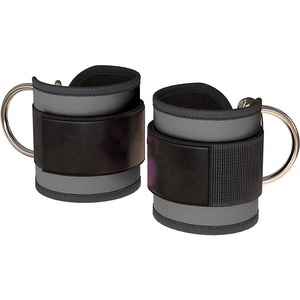 Correa de nailon negra para fitness con anillo de metal, equipo de ejercicio duradero para todas las edades - Product Image 3