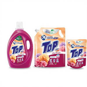 [Combo] Détergent à lessive Silky Miracle en bouteille jumbo, détergent liquide, favori en Asie, poudre à laver et détachant pour tissus - Product Image 1
