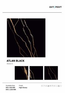 กระเบื้องพอร์ซเลนขัดเงาขั้นสูง นาโนโพลิช ขนาด 600x600 มม. (24x24 นิ้ว) ผิวสัมผัสทันสมัย สำหรับที่อยู่อาศัยในเมืองและพื้นที่เชิงพาณิชย์ - Product Image 4