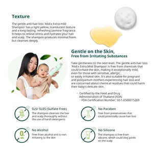 Champú orgánico a base de hierbas para el control de la pérdida de cabello Gel nutritivo de fórmula anticaspa formulado para tipos de piel sensible OEM disponible - Product Image 4