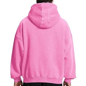 High Quality Fashionable Man Acid Wash Zip up Hoodies Cotton Blended With Your Logo Acid Wash Hoodies As Custom Demand Wholesale - Product Image 4