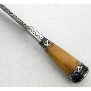 Cuchillo de Chef Personalizado Hecho a Mano Jexmoo con Hoja de Acero de Damasco de 8 Pulgadas, Mango de Madera y Funda de Cuero - Regalo para Chef - Product Image 2