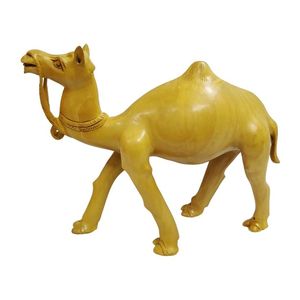 Wooden Camel <b>Table</b> Centerpiece Premium Handcrafted <b>Table</b> Decor for Hotel Lobby and Interior Styling - Product Image 2