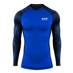 Custom Bjj Shirt <b>Surf</b> Polyester Rash Guard Long <b>Printed</b> Sleeve Sublimated Rash Guard Upf protection Uv Mma Rash Guard for Men - Product Image 1