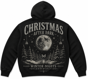 Sudadera con Capucha Negra para Hombre, con Logotipo de Luna y Estrella, Bolsillo Delantero, Estilo Casual para Otoño, Corte Regular, 100% Algodón - Product Image 3