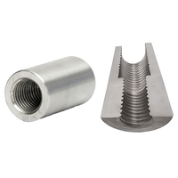 Raccord de réducteur fileté sur mesure pour barres d'armature, pour la connexion de barres d'acier de diamètres différents, système de raccordement, fourni directement par l'usine