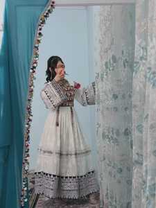 Women's Afghani Casual <b>Dresses</b> Luxury Ethnic Embroidered Bohemian Style Festival Clothing Supplier Collection - Product Image 6