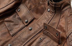 Veste d'hiver slim pour homme, best-seller, design personnalisé, cuir véritable, caractéristiques uniques, imperméable, respirante, coupe-vent - Product Image 6