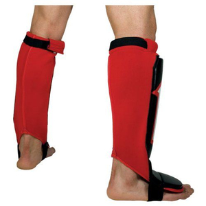 Espinilleras de Cuero PU Profesionales Personalizadas 2026, Protector de Pierna Largo para Béisbol, Artes Marciales/Boxeo - Product Image 4