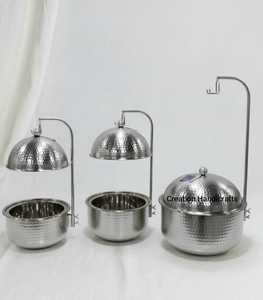 New Luxury Gold Stainless Steel Rectangular Casserole Dish with Lid <b>Buffet</b> Catering Food <b>Server</b> - Product Image 2