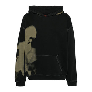 Custom Logo <b>Drop</b> Shoulder Fleece Terry Heavyweight 100% Cotton 500gsm <b>Acid</b> Washed Cropped Boxy Fit Winter Hoodie Manufacturer - Product Image 2