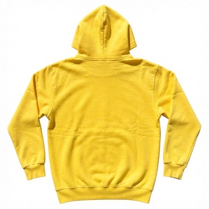Heavyweight Cotton Yellow Pullover <b>Hoodie</b> <b>Mens</b> Custom Streetwear Plain <b>Fleece</b> Sweatshirt Wholesale <b>Oversized</b> <b>Hoodie</b> - Product Image 2