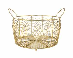 Panier à fruits et légumes en fil métallique robuste pour le rangement de cuisine, organisateur moderne en fer pour comptoir, garde-manger et maison - Product Image 2