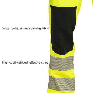 OEM Services Wholesale Custom Logo <b>Work</b> <b>Pants</b> Multi Pockets Reflective Hi Vis Safety Men's <b>Work</b> <b>Pants</b> - Product Image 5