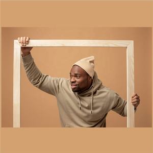 Sudadera con capucha de lana de algodón 100% Premium para hombre, Vintage Jersey de estilo de alta calidad, suministro ODM con cuello con capucha - Product Image 4