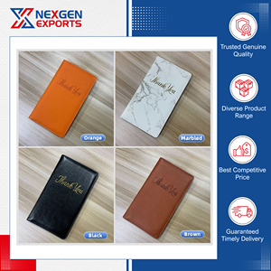 ผู้ผลิตชาวอินเดียของซองใส่เมนูหนัง PU คุณภาพสูงสุด ขนาดตามสั่ง สำหรับผู้ซื้อขายส่งของแท้ - Product Image 2