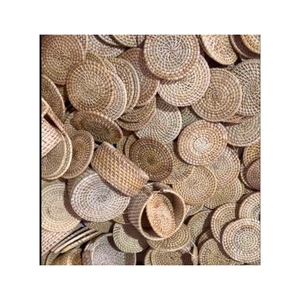 SHIPS QUICKLY Rattan <b>Placemat</b> Clean Finish For Rapid Event Setup And Flavorful Aesthetic Addition For Traditional Food Court Art - Product Image 2