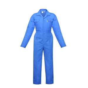 Combinaison de travail ignifuge en polyester, vêtements de sécurité antistatiques, uniforme industriel respirant, vente en gros - Product Image 1
