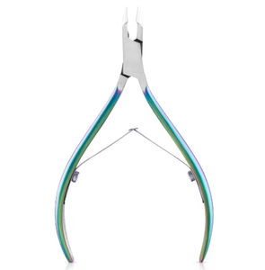 Service OEM, pinces à cuticules professionnelles en acier inoxydable personnalisables pour les doigts, avec une large ouverture de mâchoire et une lame incurvée - Product Image 2